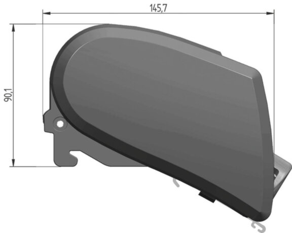 Маркиза накрышная Thule Omnistor 6300, 3, антрацит, серая