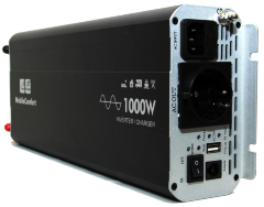 Инвертор MobileComfort S1012-BC 1000P, 1000Вт, 12В/220В (чистый синус)