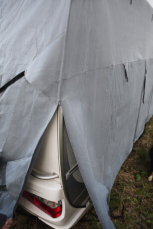 Чехол на караван длиной 640-700см, Reimo Tent, серый