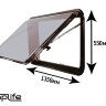 Окно откидное CampLife S4, 1300x550мм