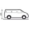 Палатка для задней двери Brunner для VW T5/T6