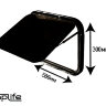 Окно откидное CampLife S7, 500x300мм без рамки
