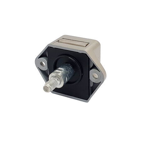 Замок мебельный Push-Lock Mini серебристый матовый