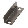 Замок мебельный Push-Lock, 15мм, коричневый/хром матовый (50 шт)