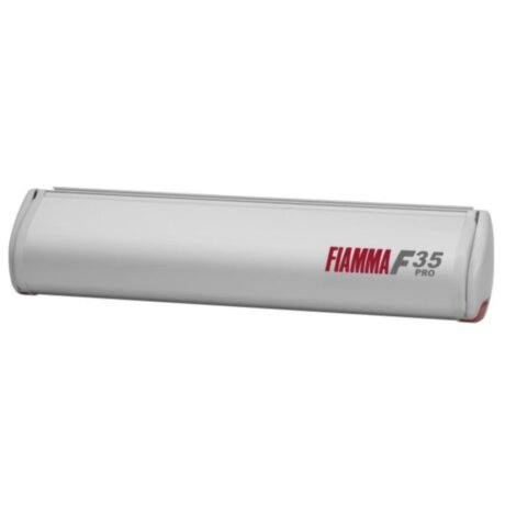 Маркиза настенная Fiamma F35 pro, 1,8м, черная, королевский серый