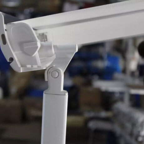 Маркиза настенная электро Camplife 3,5 м белая, морская волна