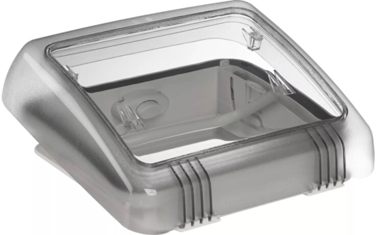 Люк накрышный Dometic Mini Heki Style 400x400мм, прозрачный (c прин. вентиляции)