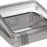 Люк накрышный Dometic Mini Heki Style 400x400мм, прозрачный (c прин. вентиляции)
